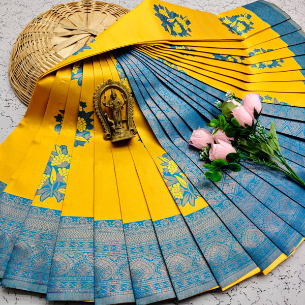 YCA02-09 Fancy Silk Saree