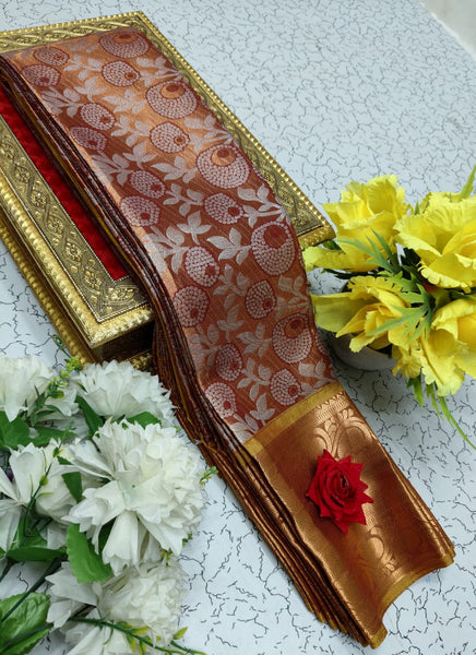 YCA04-08 Fancy Silk Saree