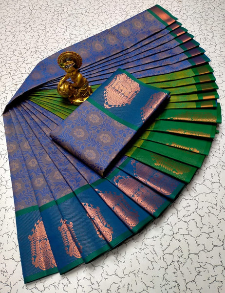 YCP01-14 Fancy Silk Saree