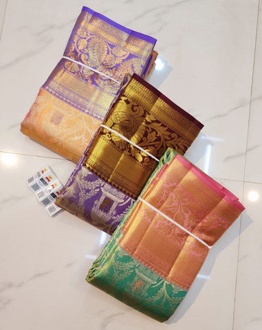 YCKMDSS03-08 Silk Saree