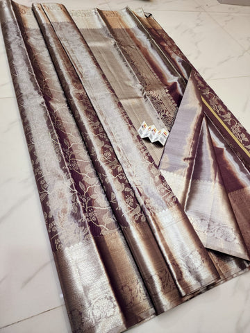 YCKMDSS10-09 Fancy Silk Saree