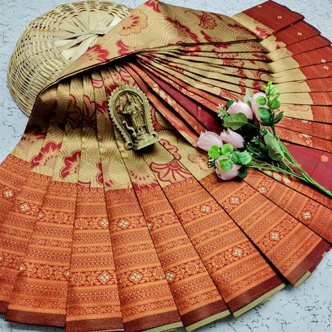 YCA02-14 Fancy Silk Saree
