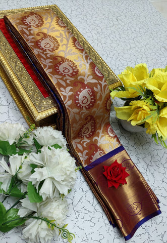 YCA04-10 Fancy Silk Saree