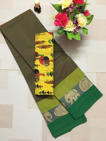 YCKD01-04 Cotton Saree