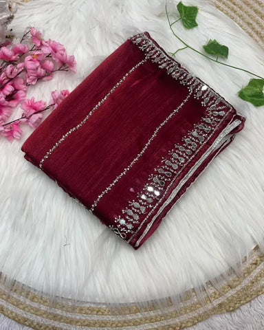 YCKD07-04 Fancy Silk Saree