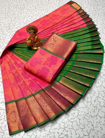 YCP01-03 Fancy Silk Saree