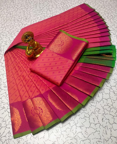 YCP01-09 Fancy Silk Saree