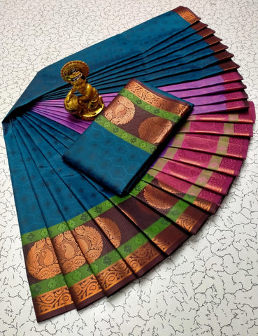 YCP01-18 Fancy Silk Saree
