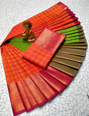 YCP01-27 Fancy Silk Saree