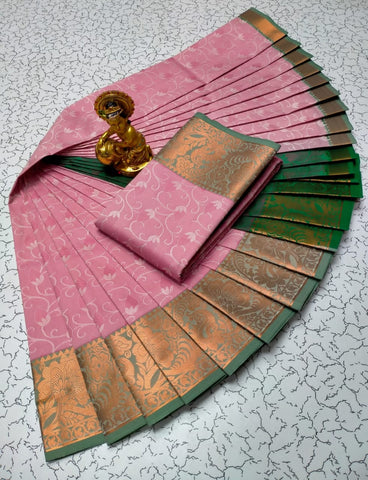 YCP01-39 Fancy Silk Saree