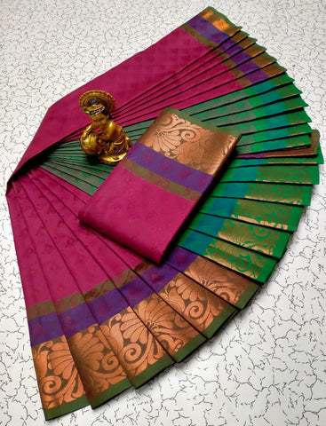 YCP01-40 Fancy Silk Saree