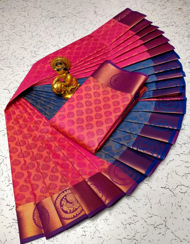 YCP01-76 Fancy Silk Saree